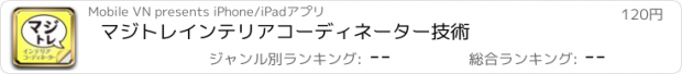 おすすめアプリ マジトレ　インテリアコーディネーター　技術