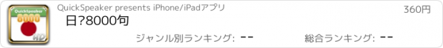 おすすめアプリ 日语8000句