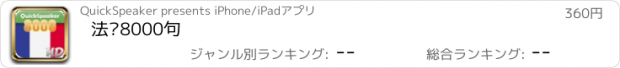 おすすめアプリ 法语8000句