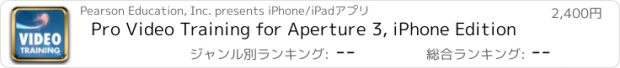 おすすめアプリ Pro Video Training for Aperture 3, iPhone Edition