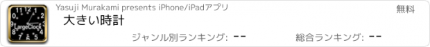 おすすめアプリ 大きい時計