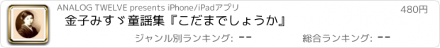 おすすめアプリ 金子みすゞ童謡集『こだまでしょうか』