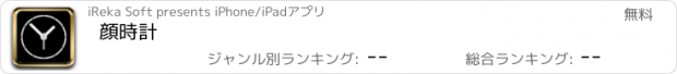 おすすめアプリ 顔時計