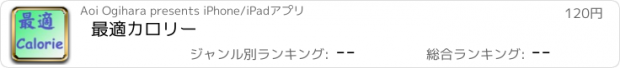 おすすめアプリ 最適カロリー