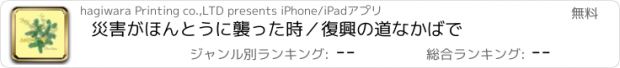 おすすめアプリ 災害がほんとうに襲った時／復興の道なかばで