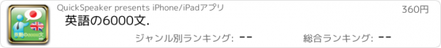 おすすめアプリ 英語の6000文.