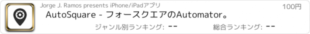 おすすめアプリ AutoSquare - フォースクエアのAutomator。