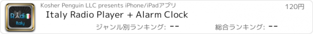 おすすめアプリ Italy Radio Player + Alarm Clock