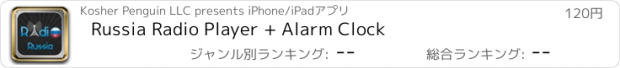 おすすめアプリ Russia Radio Player + Alarm Clock