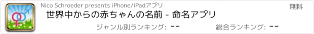 おすすめアプリ 世界中からの赤ちゃんの名前 - 命名アプリ