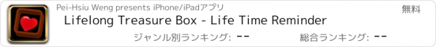 おすすめアプリ Lifelong Treasure Box - Life Time Reminder