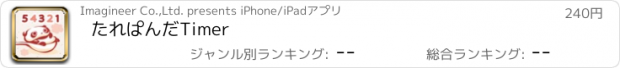 おすすめアプリ たれぱんだTimer