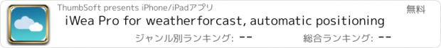 おすすめアプリ iWea Pro for weatherforcast, automatic positioning