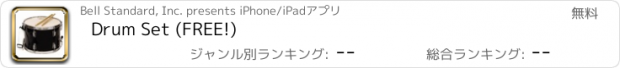 おすすめアプリ Drum Set (FREE!)