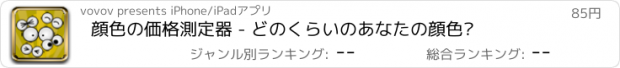 おすすめアプリ 顔色の価格測定器 - どのくらいのあなたの顔色?