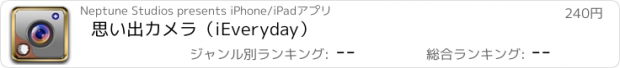 おすすめアプリ 思い出カメラ（iEveryday）