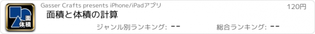 おすすめアプリ 面積と体積の計算