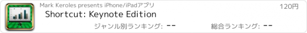 おすすめアプリ Shortcut: Keynote Edition