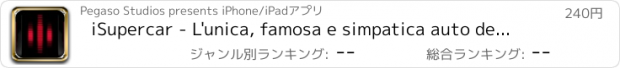 おすすめアプリ iSupercar - L'unica, famosa e simpatica auto della serie TV. Senti la sua voce che ti tiene compagnia durante i tuoi viaggi! Segui subito il canale Youtube e Facebook!