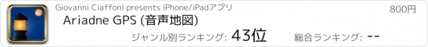おすすめアプリ Ariadne GPS (音声地図)