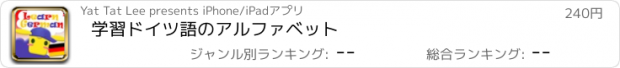 おすすめアプリ 学習ドイツ語のアルファベット