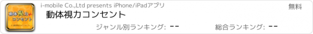 おすすめアプリ 動体視力コンセント