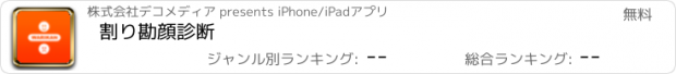 おすすめアプリ 割り勘顔診断