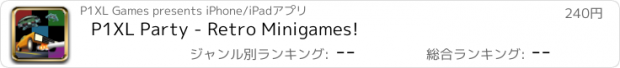 おすすめアプリ P1XL Party - Retro Minigames!