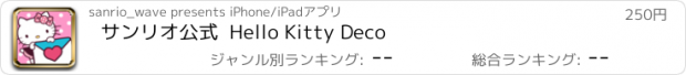 おすすめアプリ サンリオ公式  Hello Kitty Deco