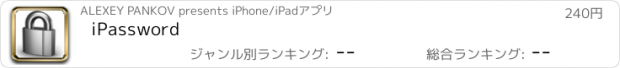 おすすめアプリ iPassword