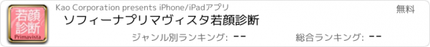 おすすめアプリ ソフィーナ　プリマヴィスタ　若顔診断