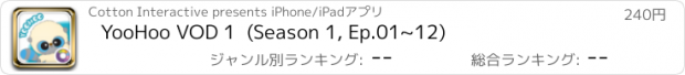 おすすめアプリ YooHoo VOD 1  (Season 1, Ep.01~12)