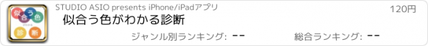 おすすめアプリ 似合う色がわかる診断