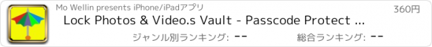 おすすめアプリ Lock Photos & Video.s Vault - Passcode Protect Your Secret Photo Album & Secure Private Picture.s Folders