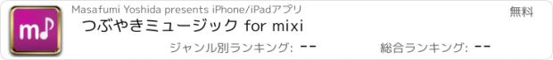 おすすめアプリ つぶやきミュージック for mixi