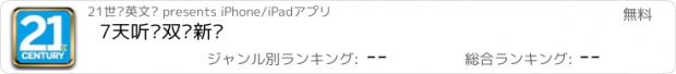 おすすめアプリ 7天听懂双语新闻