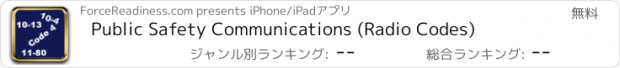 おすすめアプリ Public Safety Communications (Radio Codes)