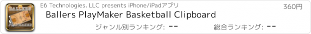 おすすめアプリ Ballers PlayMaker Basketball Clipboard