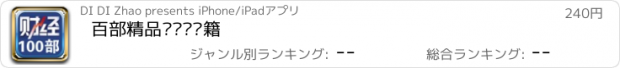 おすすめアプリ 百部精品财经类书籍