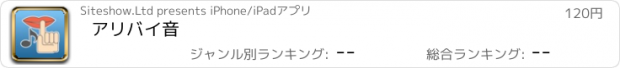 おすすめアプリ アリバイ音