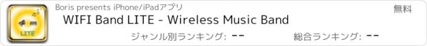 おすすめアプリ WIFI Band LITE - Wireless Music Band