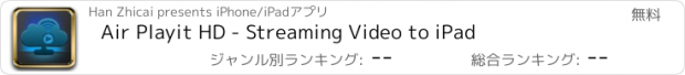 おすすめアプリ Air Playit HD - Streaming Video to iPad