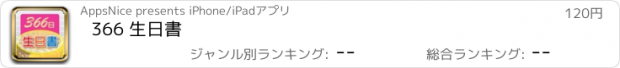 おすすめアプリ 366 生日書