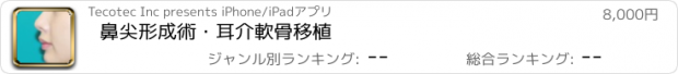 おすすめアプリ 鼻尖形成術・耳介軟骨移植