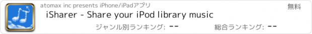 おすすめアプリ iSharer - Share your iPod library music