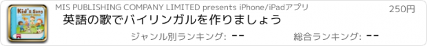 おすすめアプリ 英語の歌でバイリンガルを作りましょう