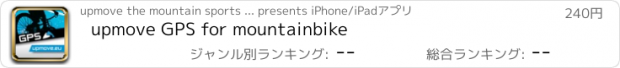 おすすめアプリ upmove GPS for mountainbike