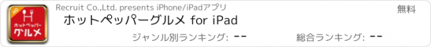 おすすめアプリ ホットペッパーグルメ for iPad