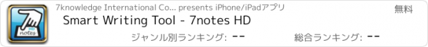 おすすめアプリ Smart Writing Tool - 7notes HD