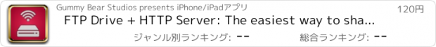 おすすめアプリ FTP Drive + HTTP Server: The easiest way to share files!